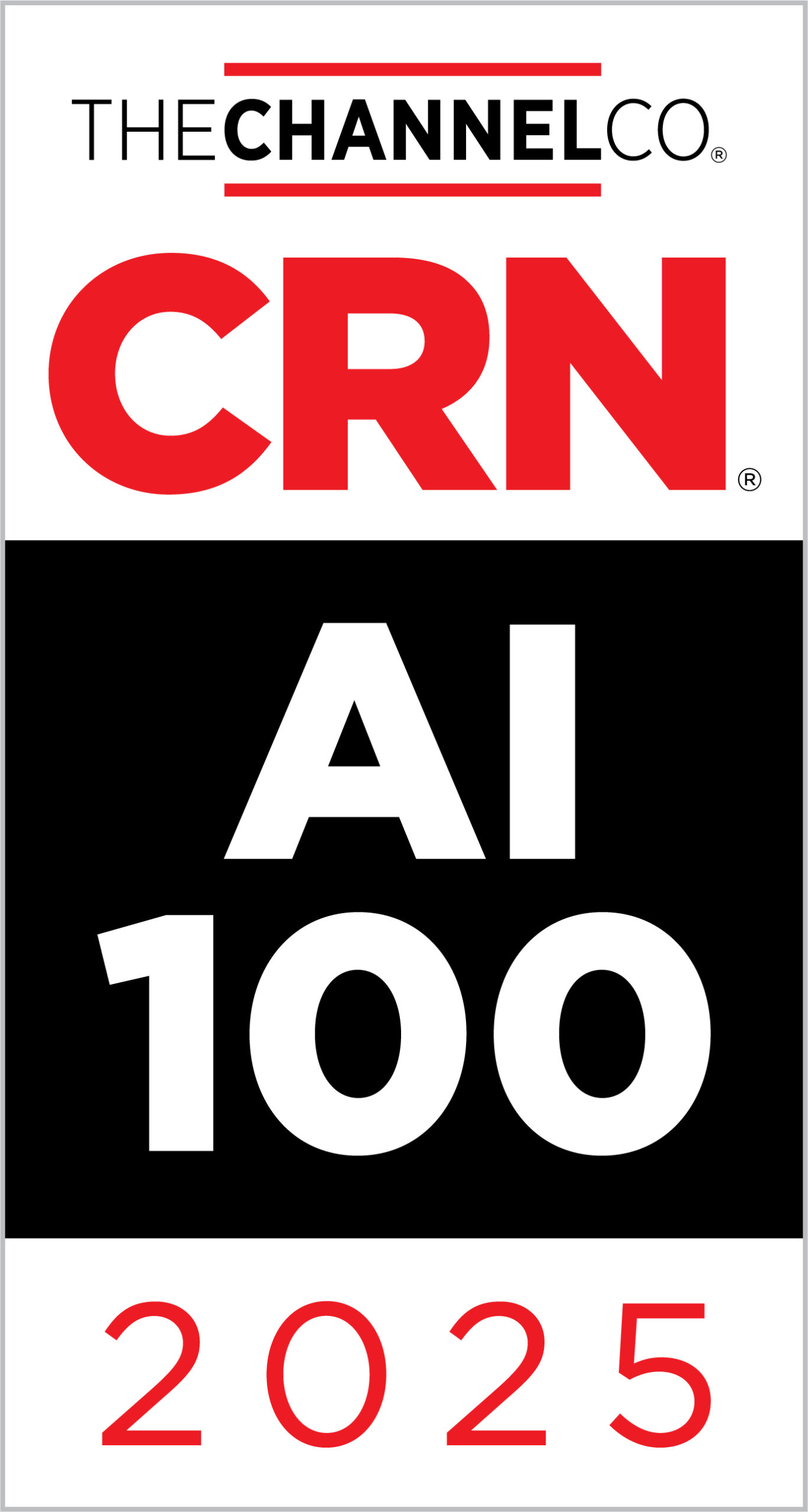 2025 CRN AI 100